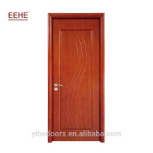 Italian Veneer Laminated Wood Door Design Rubber Wood Door